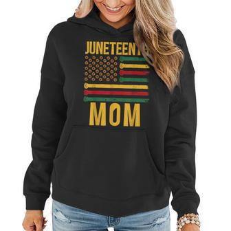 Junenth Mom 1865 African Black Family Mother Mommy Mama Women Hoodie | Mazezy