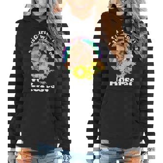 Just A Girl Who Loves Horses Riding Girls For Lover Horse Women Hoodie - Thegiftio