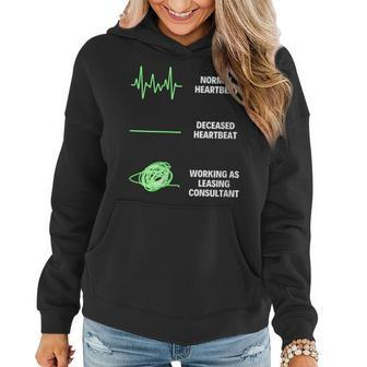 Leasing Consultant Leasing Worker Leasing Consultant Jobs Women Hoodie | Mazezy UK