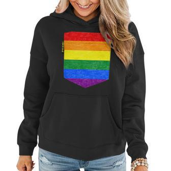 Lgbt Flag Rainbow Pride Gay Lesbian Flags Couple Men Women Women Hoodie | Mazezy
