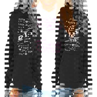 Lolly Grandma Gift Its A Lolly Thing Women Hoodie - Seseable