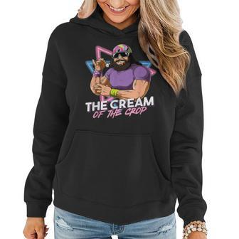 Macho-The Cream Of The CropWrestling Ugly Xmas Christmas Women Hoodie - Seseable