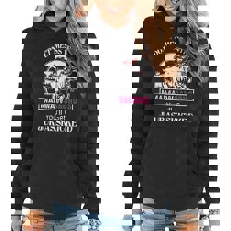 Mamaw Grandma Gift Dont Mess With Mamawsaurus Women Hoodie | Seseable UK