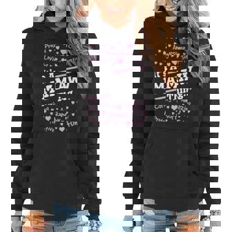 Mamaw Grandma Gift Its A Mamaw Thing Women Hoodie | Seseable UK