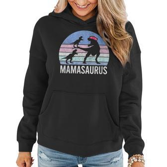 Mom Mother Gift Christmas Xmas Mamasaurus 2 Son Wife Women Gift For Womens Women Hoodie | Mazezy DE