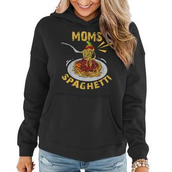 Moms Spaghetti Food Lovers Mothers Day Novelty Gift For Women Women Hoodie | Mazezy