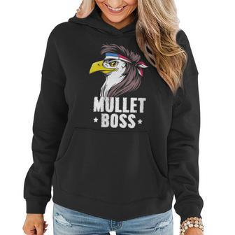 Mullet Boss - Mullet Pride Funny Redneck Mullet Women Hoodie | Mazezy