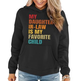 My Daughter In Law Is My Favorite Child Mother-In-Law Day Women Hoodie | Mazezy