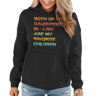 My Daughters In Law Are My Favorite Children Mother In Law Women Hoodie - Seseable