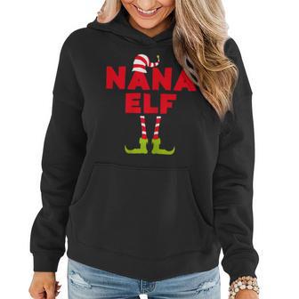 Nana Elf Matching Christmas Costume Women Hoodie - Thegiftio UK