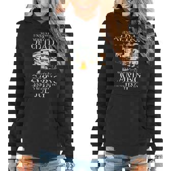 Never Underestimate An Old Lady Who Loves Camping July Women Hoodie - Seseable