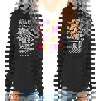 On My Moms Last Nerve Mom & Daughter Gifts For Mom Funny Gifts Women Hoodie | Mazezy