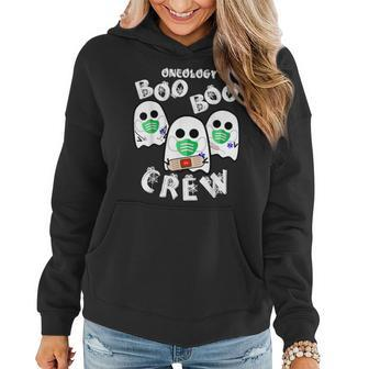 Oncology Boo Boo Crew Ghost Nurse Halloween Costume Nursing Women Hoodie - Monsterry UK