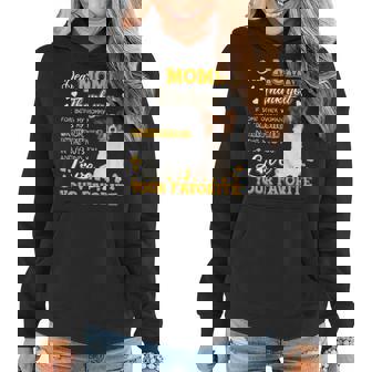 Papillon Dear Mommy Thank You For Being My Mommy Women Hoodie - Monsterry