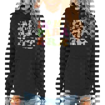 In My Para Era Vintage Groovy Paraprofessional Paraeducator Women Hoodie | Mazezy
