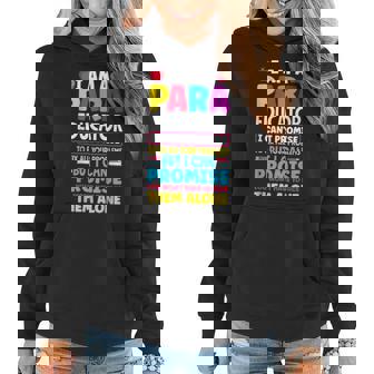 Paraeducator Paraprofessional Sped Teacher Back To School Women Hoodie | Mazezy