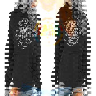 Paraeducator Squad Paraprofessional Sped Teacher Back School Women Hoodie | Mazezy