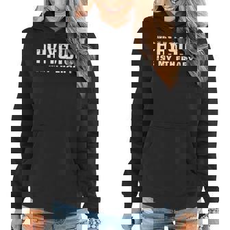 Physics Teachers And Students Physics Is My Therapy Women Hoodie - Thegiftio
