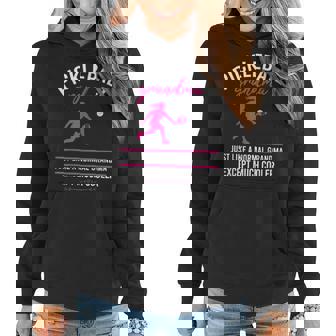 Pickleball Grandma Pickleball Player Grandmother Paddle Ball Women Hoodie | Mazezy