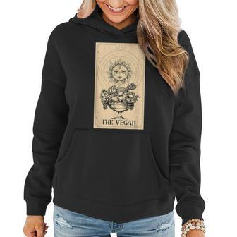 Plant Based Diet Tarot Card Plant Lover Funny Gifts Women Hoodie | Mazezy
