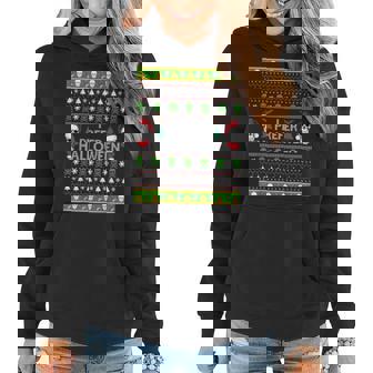 I Prefer Halloween Christmas Sweater Ugly X-Mas Women Hoodie | Mazezy