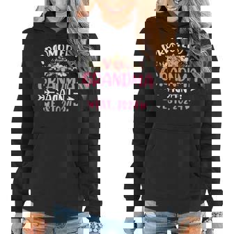 Promoted To Grandma Again 2024 Mothers Day Grandma Again Women Hoodie | Mazezy