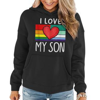 Proud Dad Mom Mlm Pride Lgbt Ally Funny Gay Male Mlm Flag Women Hoodie | Mazezy
