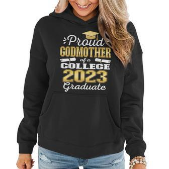 Proud Godmother Of 2023 College Graduate Family 23 Women Hoodie | Mazezy