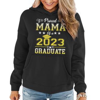 Proud Mama Of A 2023 Graduate Mother Senior Graduation Women Hoodie - Thegiftio UK