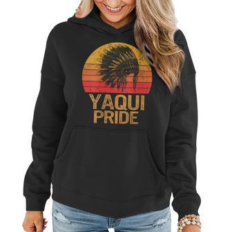 Proud To Be Yaqui Native American Indigenous Pride Indian Women Hoodie | Mazezy