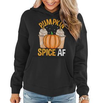 Pumpkin Spice Af Perfect Fall Halloween Season Coffee For Coffee Lovers Women Hoodie | Mazezy