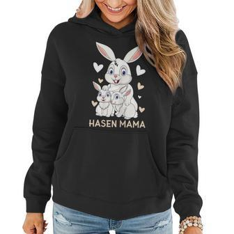 Rabbit Mum Design Cute Bunny Outfit For Girls Gift For Women Women Hoodie | Mazezy