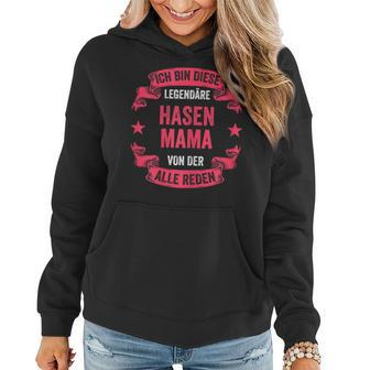 Rabbit Mum Mother Mothers Day Rabbits Gift For Womens Gift For Women Women Hoodie | Mazezy