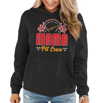 Race Car Birthday Party Matching Family Mama Pit Crew Women Hoodie - Monsterry AU