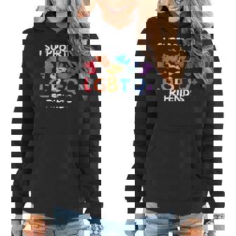 Rainbow Flag Gay Pride Lgbtq Axolotl Women Hoodie | Mazezy