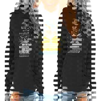 Read Books Be Kind Stay Weird Vintage Retro Bookworm Reading Women Hoodie - Monsterry