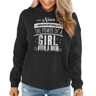 Reading T For Women Cute Bookworm T For Girls Reading Funny Designs Funny Gifts Women Hoodie | Mazezy