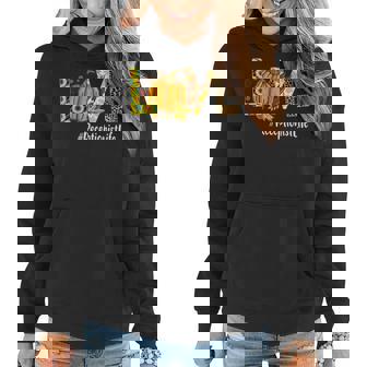 Receptionist Love Fall Pumpkin Leopard Halloween Autumn Halloween Women Hoodie | Mazezy