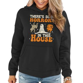There's Some Horrors In This House Halloween Women Hoodie - Thegiftio UK