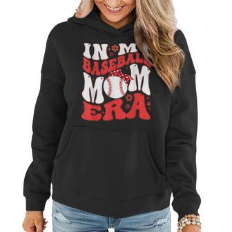 Retro In My Baseball Mom Era Mama Boy Women Hoodie - Monsterry CA