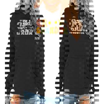 Retro Groovy Grandma Birthday Matching Family Mothers Day Women Hoodie | Seseable UK