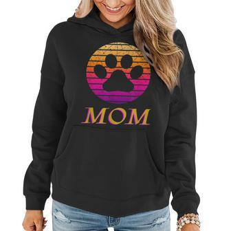 Retro Mom Cat-Dog Mothers Day 90S 80S 70S Custome Mom Day Gifts For Mom Funny Gifts Women Hoodie | Mazezy
