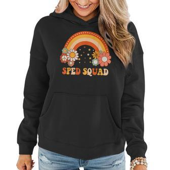 Retro Sped Squad Special Ed Teacher Autism Back To School Women Hoodie - Monsterry CA