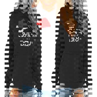 Santa Baby-Pregnancy Announcement Christmas T Women Hoodie | Mazezy