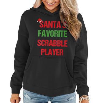 Scrabble Player Pajama Christmas Women Hoodie - Thegiftio UK