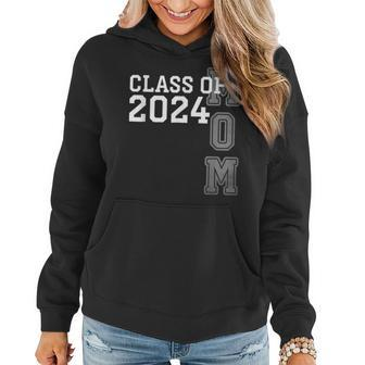 Senior Mom 2024 Proud Mom Class Of 2024 Mom Of The Graduate Women Hoodie | Mazezy