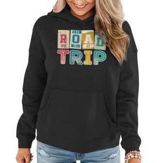 Sisters Road Trip 2023 Weekend Family Vacation Family Vacation Funny Designs Funny Gifts Women Hoodie | Mazezy