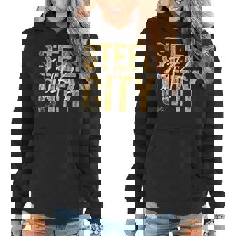 Sl City Girl Pittsburgh Pride Trendy Sports Street Casual Women Hoodie | Mazezy