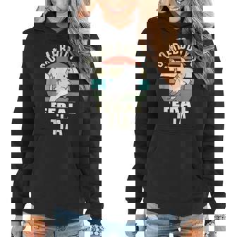 Somebodys Feral Tia Spanish Aunt Wild Family Cat Auntie Women Hoodie | Mazezy