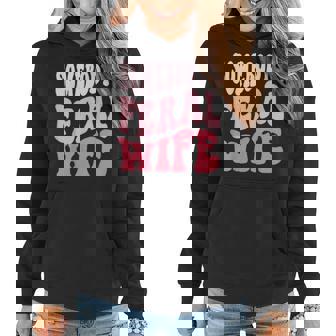 Somebodys Feral Wife Funny Gifts For Wife Women Hoodie | Mazezy